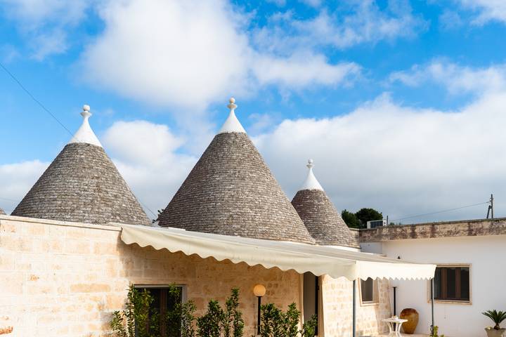 Trullo per 5 persone, con giardino, con animali domestici - 1