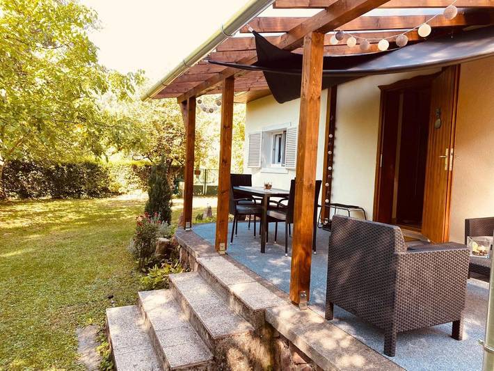 Ferienwohnung für 6 Personen, mit Terrasse und Garten in Revfülöp - 4