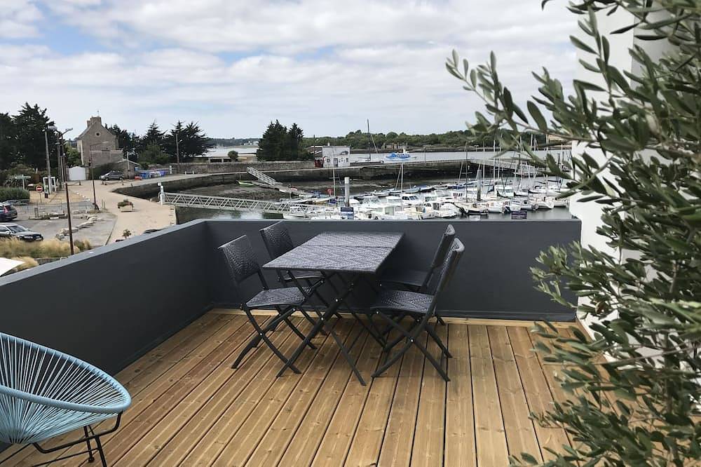 Apartamento entero, Cargo Loft, apartamento de 90 m2 frente al mar. in Locmiquélic, Côte des Mégalithes