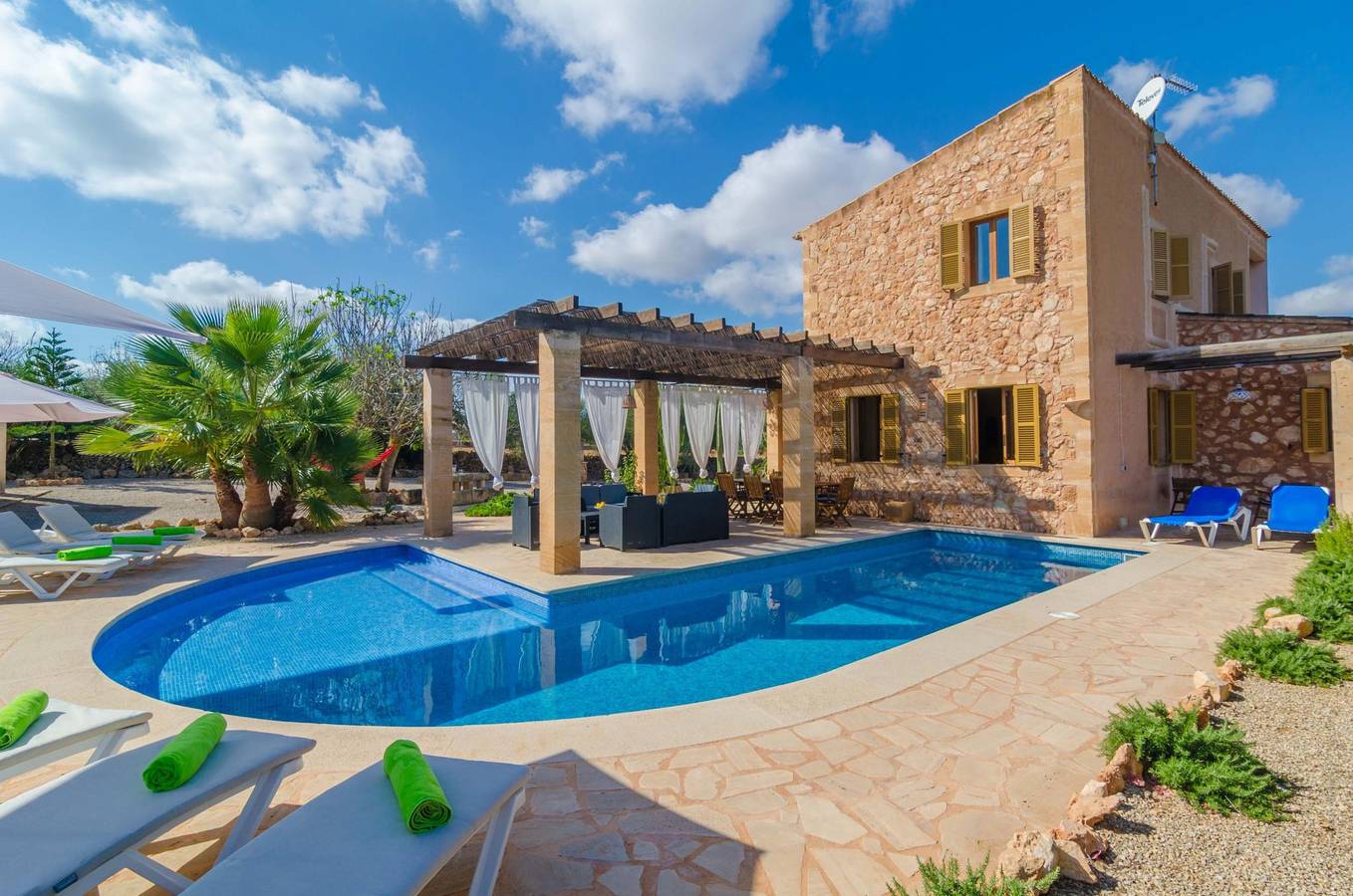 Ca Na Carme - Ferienhaus mit privaten Pool in Campos. Wifi gratis in Campos, Mallorca Süden