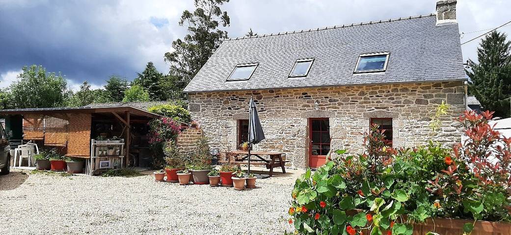 Chambre pour 3 personnes, avec jardin