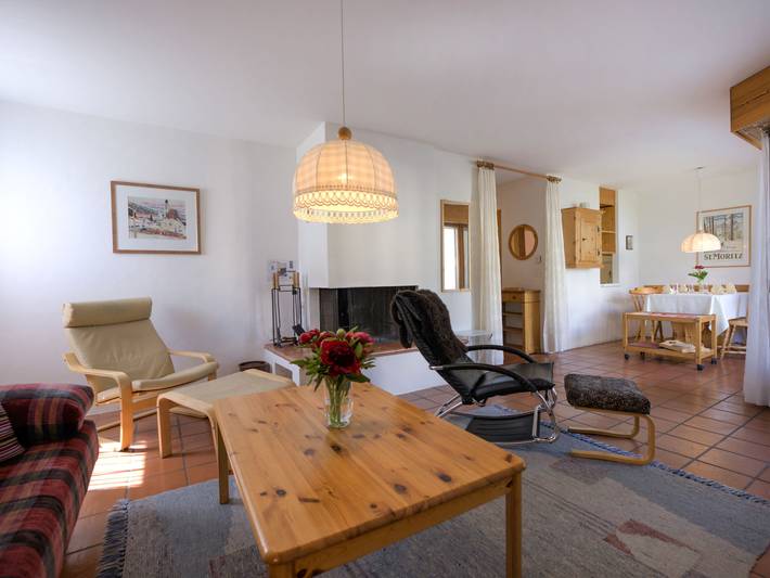 Ferienwohnung für 4 Personen, mit Garten, mit Haustier in St. Moritz