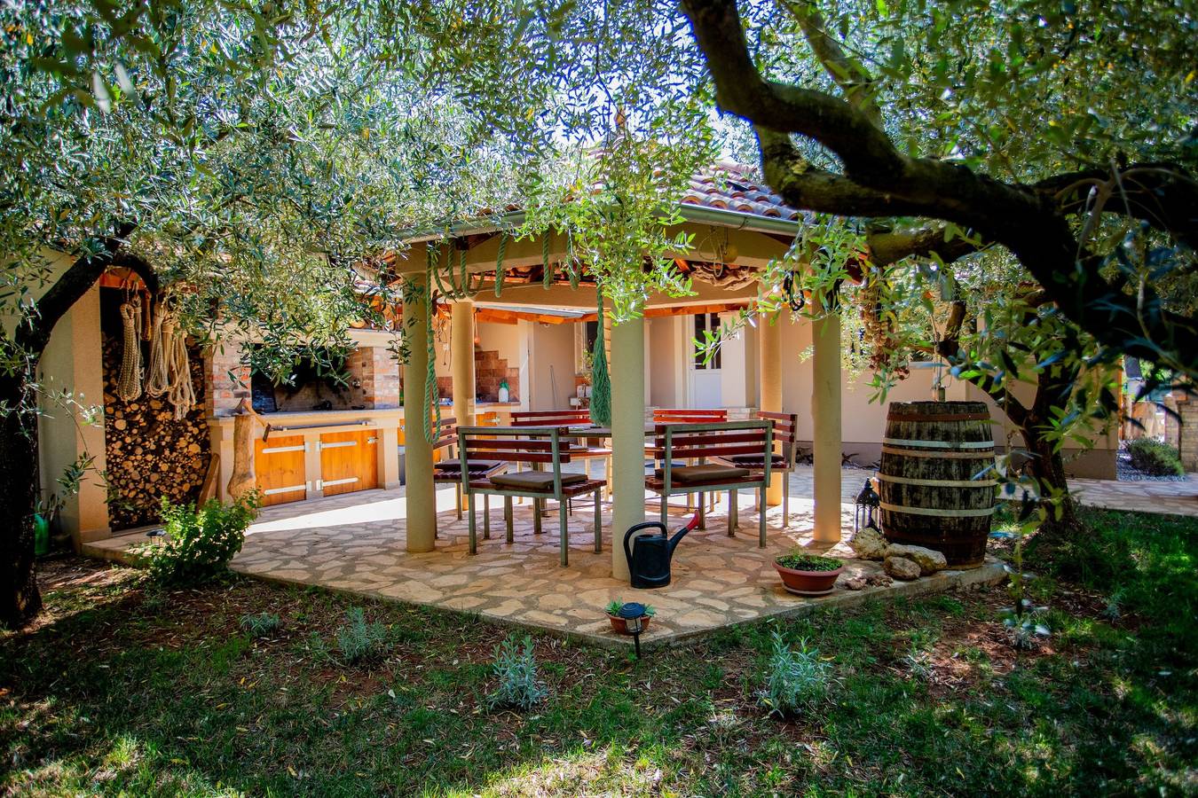Casa Oliva Kim Marie /w Garden in Medulin Stadt, Medulin
