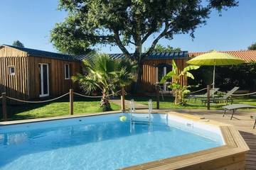 Maison de campagne pour 4 personnes, avec jardin et terrasse dans Cazaux