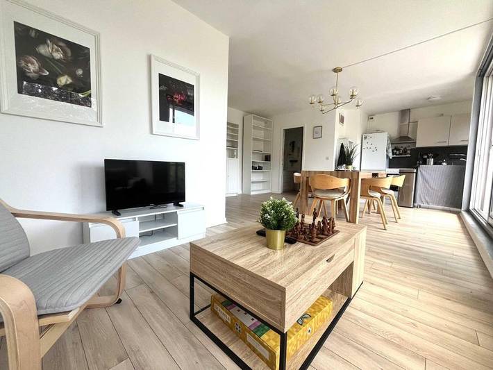 Appartement de vacances pour 6 personnes, avec balcon