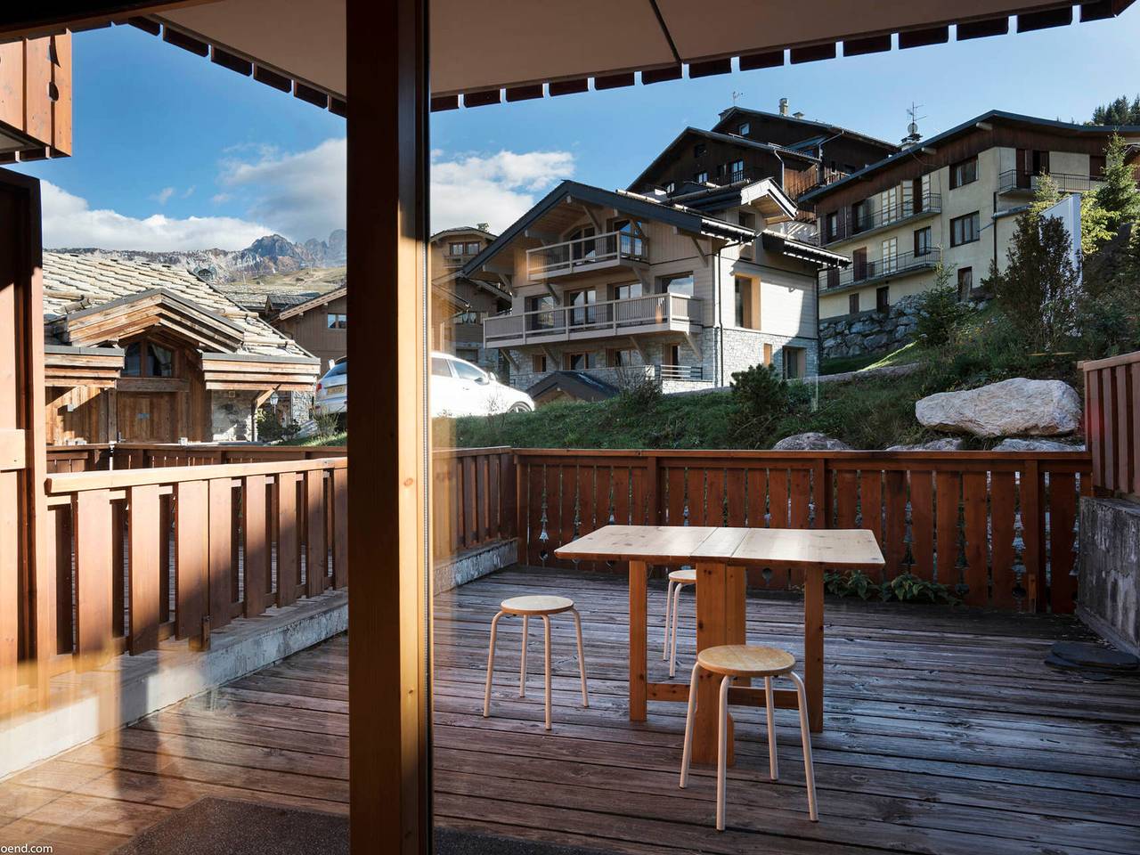 Apartamento entero, Apartamento encantador en Courchevel con gran terraza in Saint-Bon-Tarentaise, Les Trois Vallées