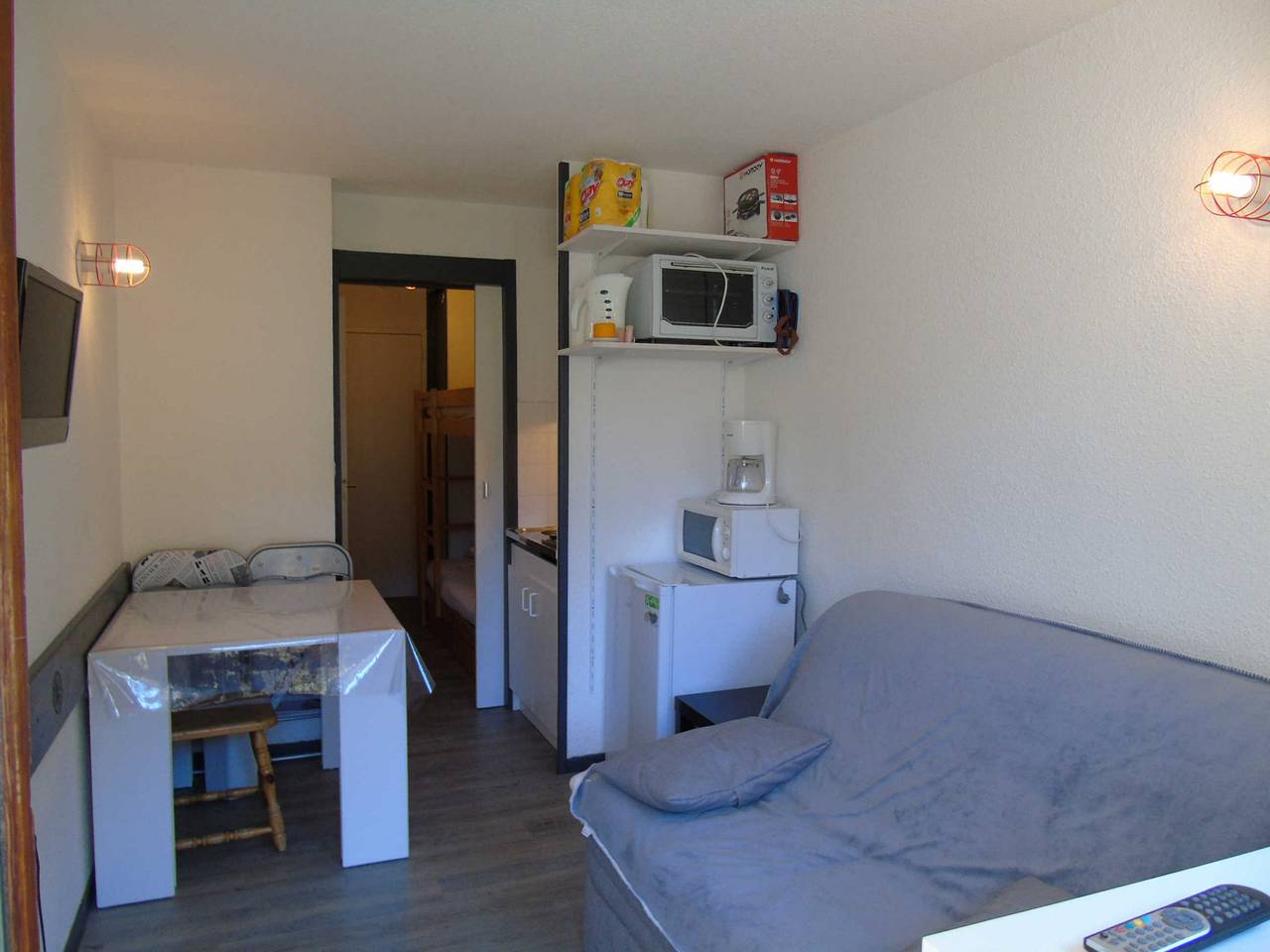 Ganzes Studio, Gemütliches Studio für 2, nah an Valfréjus Pisten in Valfréjus, Modane
