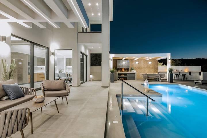 Villa mit pool für 8 Personen, mit Whirlpool und Garten auf Zakynthos - 4