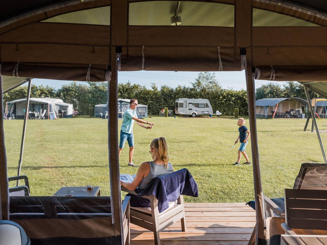 Tent Lodge in Nommern near Forest in Luxembourg