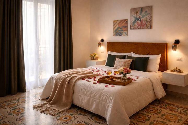 B&b per 2 persone, con panorama e balcone a Terrasini