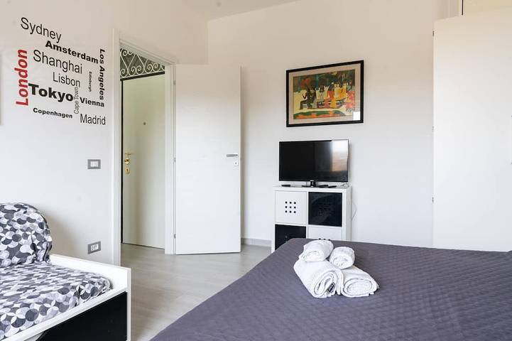 Gîte pour 5 personnes, avec balcon dans Ostie - 4