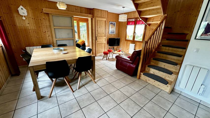 Chalet pour 10 personnes, avec terrasse à Mont-Dore - 4