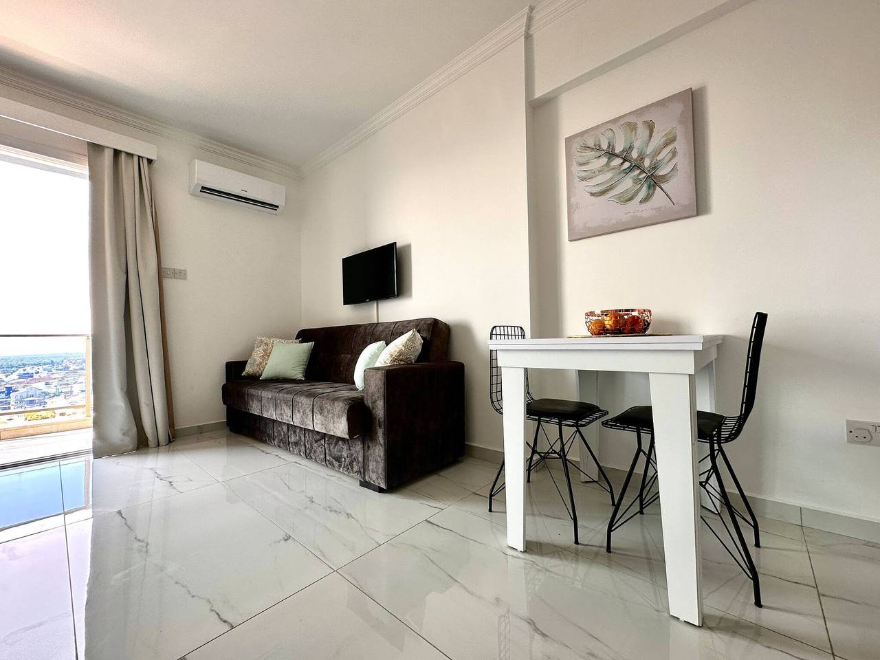 Ganze Wohnung, B137 Apartment Poseidon mit Balkon und Meerblick in Nordzypern