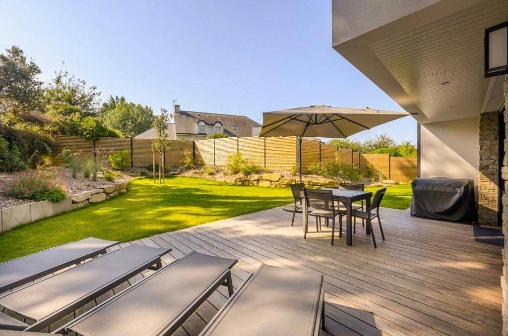 Villa du Golf Baden 4 chambres 8 personnes Golfe du Morbihan Terrasse & Bbq in Baden, Côte des Mégalithes