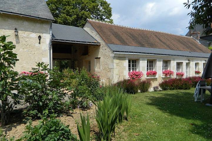 Gîte pour 4 personnes, avec Jardin à Lussault-sur-Loire