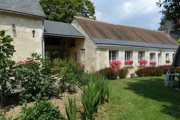 Gîte pour 4 personnes, avec jardin à Lussault-sur-Loire
