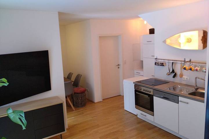 Ferienwohnung für 5 Personen, mit Garten