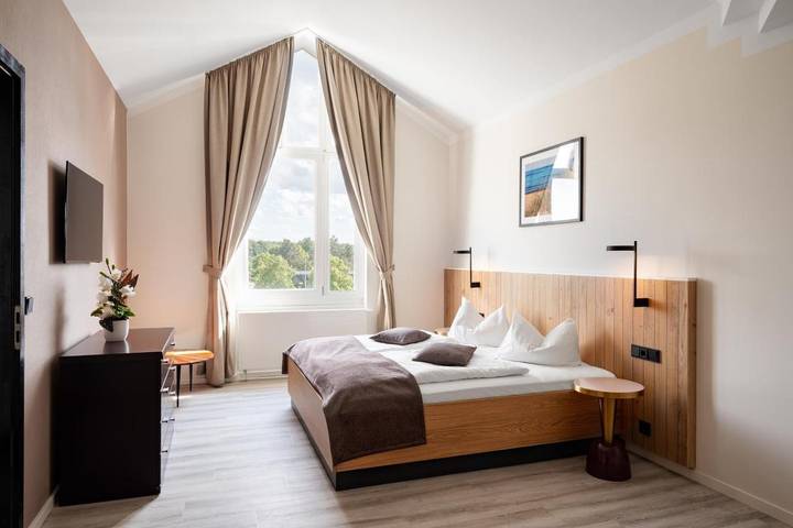 Hotel für 2 Personen, mit Terrasse und Garten sowie Pool und Sauna in Lambrechtshagen
