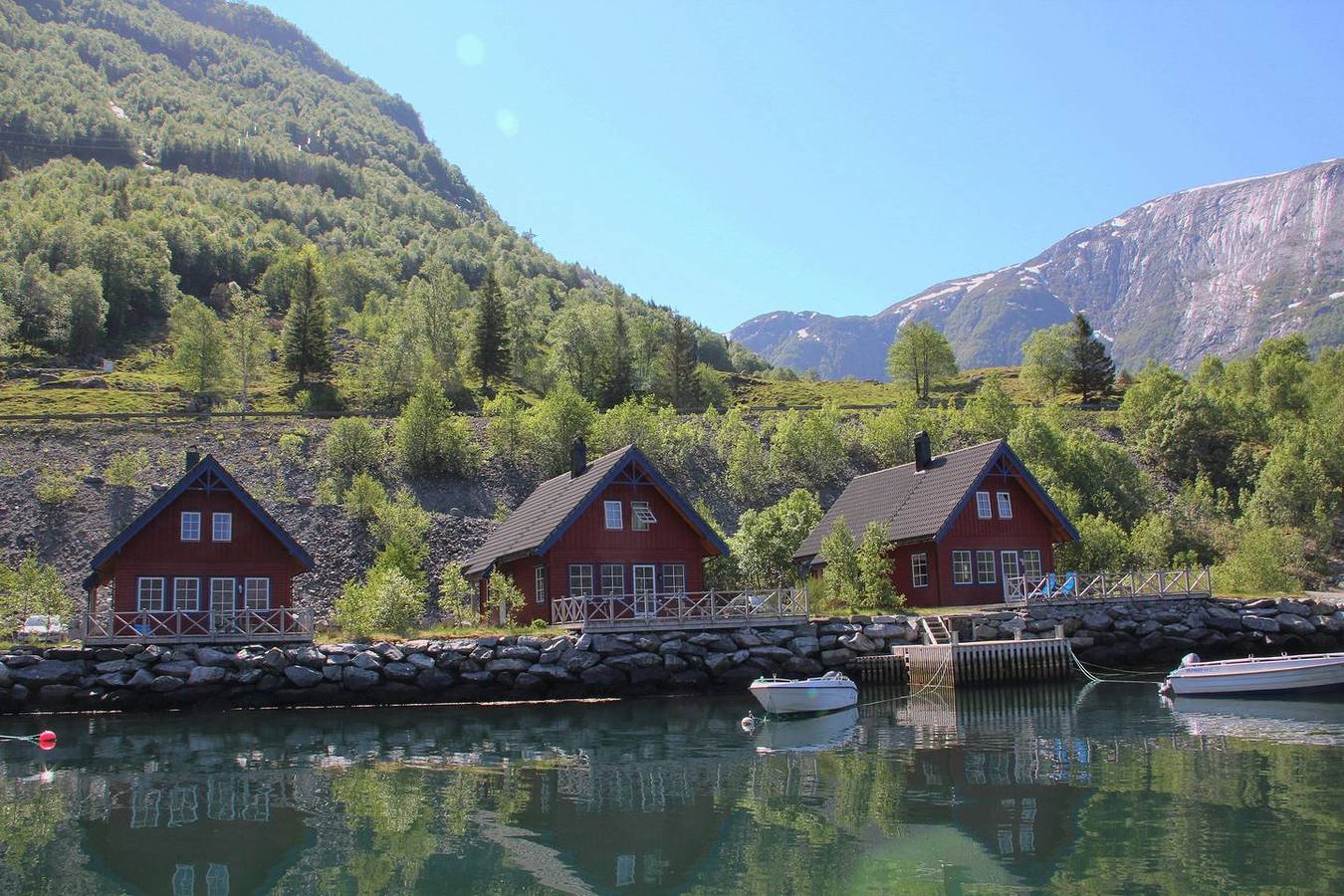 Ferienhaus im schönen Fjordnorwegen - Motorboot mietbar. in Bondhus, Hardangerfjord