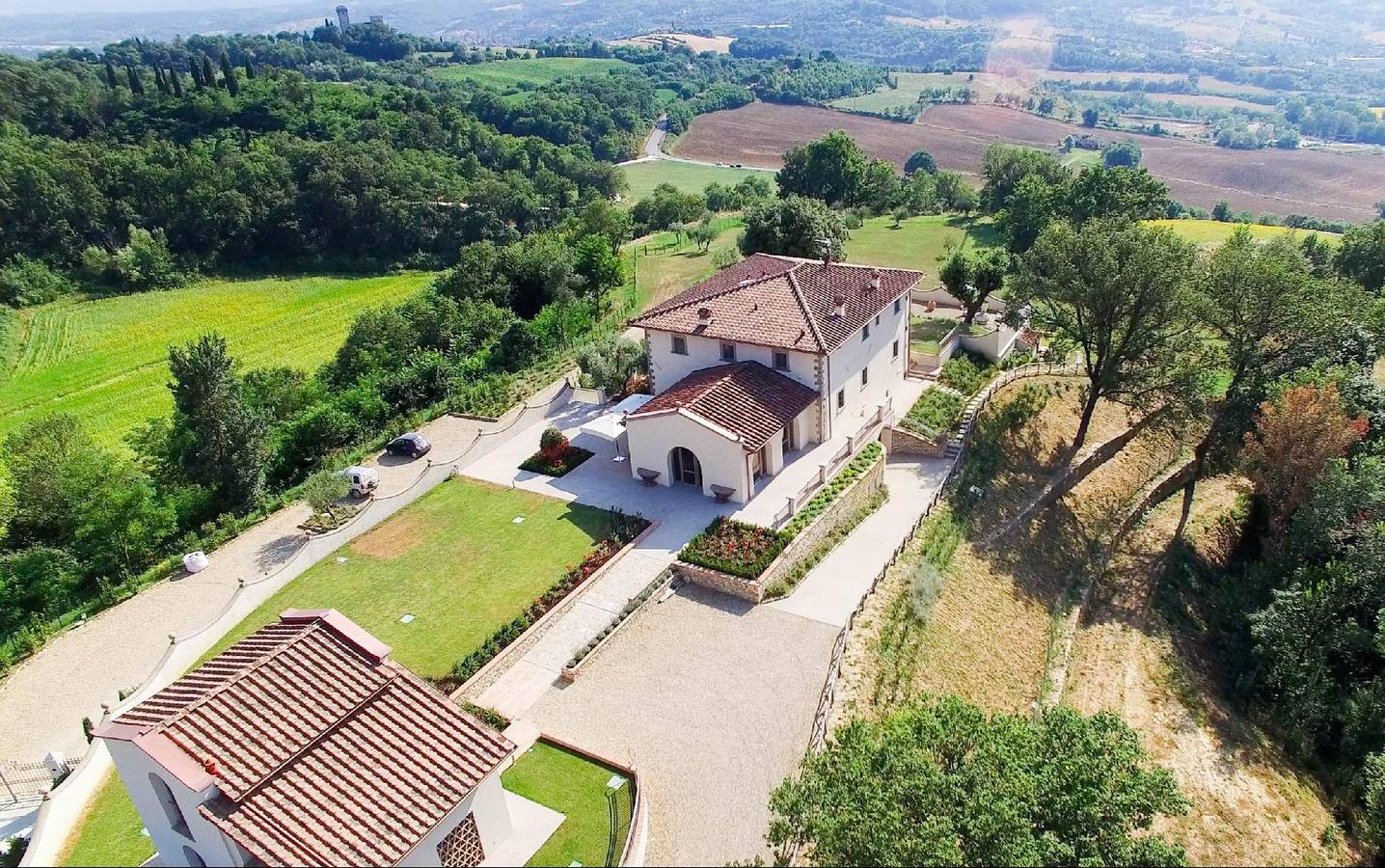 Holiday villa 'Il Palagio' with private pool in Reggello, Valdarno