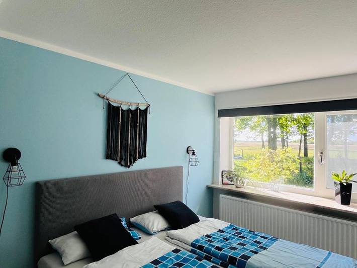 Ferienwohnung für 7 Personen, mit Garten und Ausblick