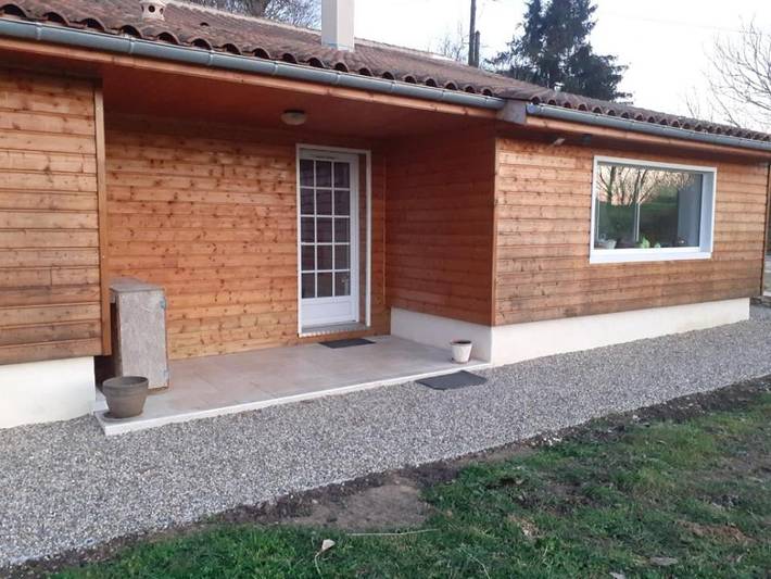 Maison de vacances pour 6 personnes, avec Terrasse ainsi que Jardin et Vue dans Sanilhac