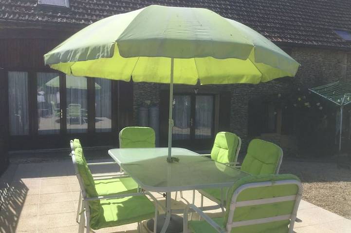Maison de vacances pour 8 personnes, avec jardin ainsi que jacuzzi et terrasse