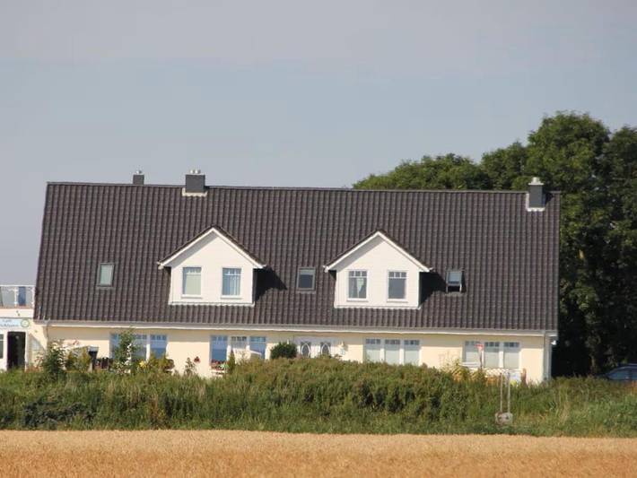Ferienwohnung für 4 Personen, mit Terrasse und Garten sowie Ausblick in Galmsbüll