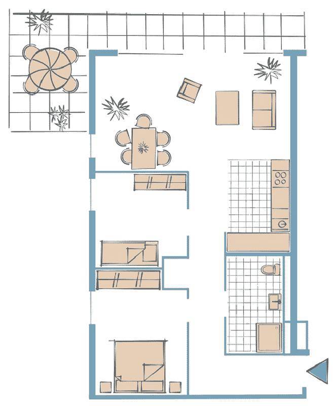 Ganze Wohnung, Ferienwohnung "Dünentraum" – am Strand in Heiligenhafen in Steinwarder, Heiligenhafen