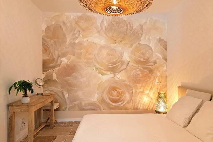 Chambre d’hôte pour 2 personnes, avec vue et terrasse ainsi que jardin et piscine à Grasse