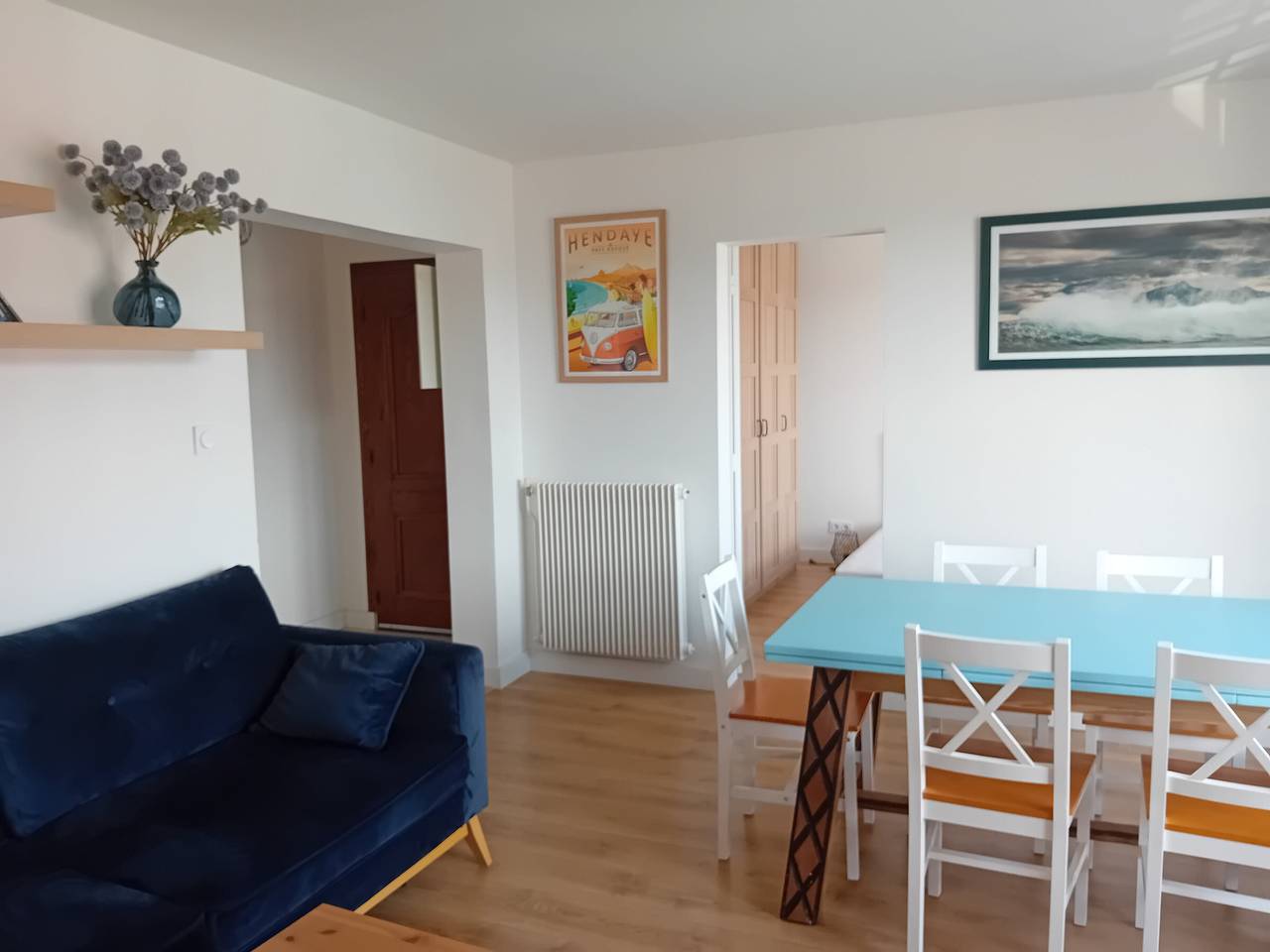 Ganze Wohnung, Geräumige, helle Wohnung in ruhiger Lage mit Balkon und Wlan in Hendaye, Bayonne und Umgebung