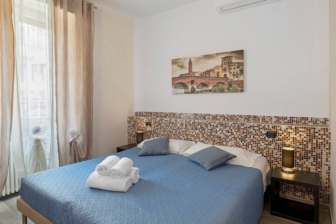 Chambre Confort dans une Maison d’Hôtes in Vérone, Montagnes autour du lac de Garde