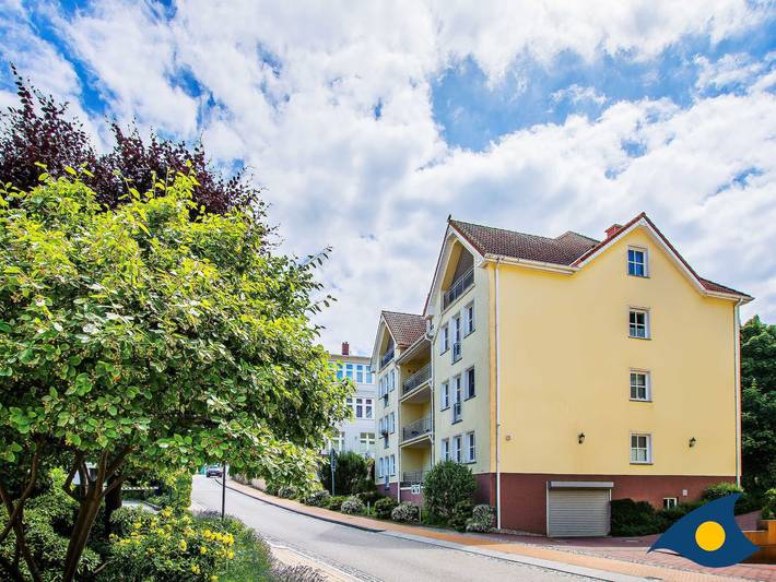 Ferienwohnung für 2 Personen, mit Balkon und Seeblick sowie Pool in Heringsdorf - 2