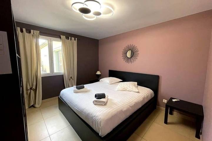 Villa Oasis, Piscine Jacuzzi Hammam in Lambesc, Aix-en-Provence und Umgebung