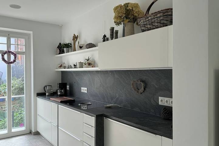 Ferienhaus für 4 Personen, mit Balkon und Sauna sowie Garten