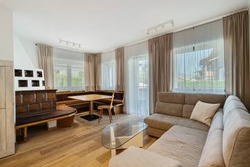 Ferienwohnung für 5 Personen, mit Garten am Pragser Wildsee