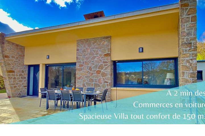 Villa pour 8 personnes, avec Terrasse