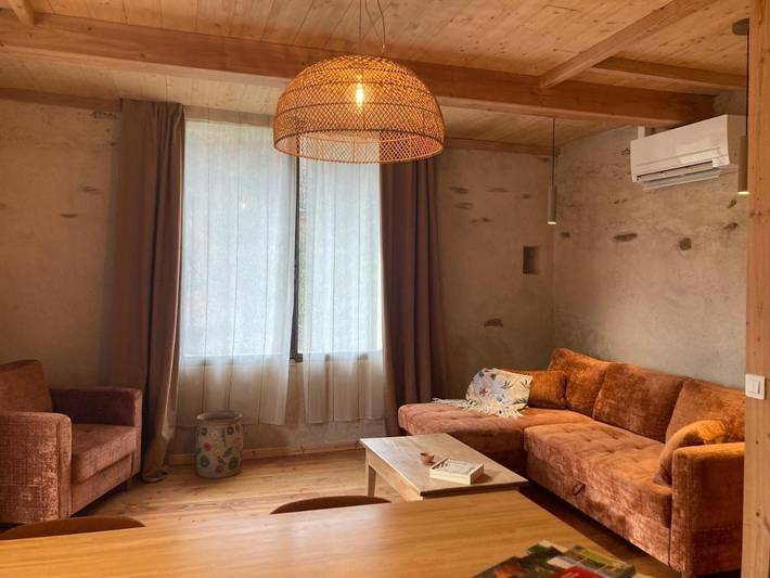Maison de vacances pour 2 personnes, avec piscine ainsi que jardin et vue, animaux acceptés