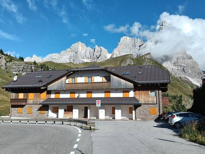 Appartamento per 4 persone, con panorama e balcone in San Martino di Castrozza e dintorni