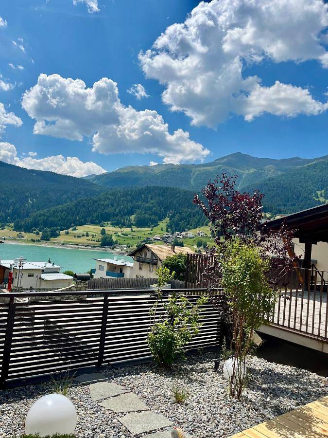 Ferienhaus für 4 Personen, mit Sauna und Seeblick sowie Ausblick und Garten in Reschen - 4