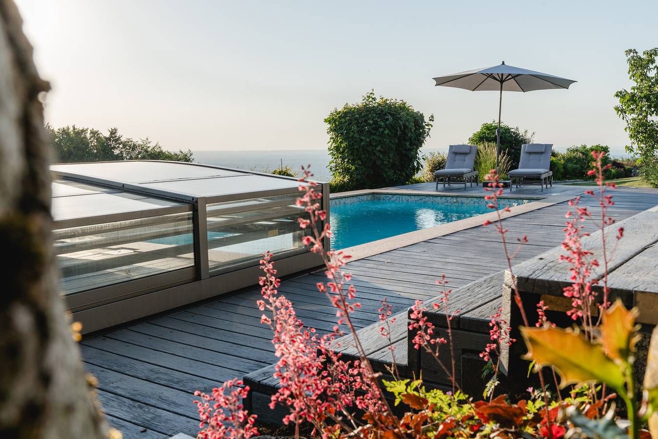 Panoramalodge Samerberg - Ferienhaus 200 m² mit privatem Pool für max. 6 Personen in Samerberg, Bayerische Alpen