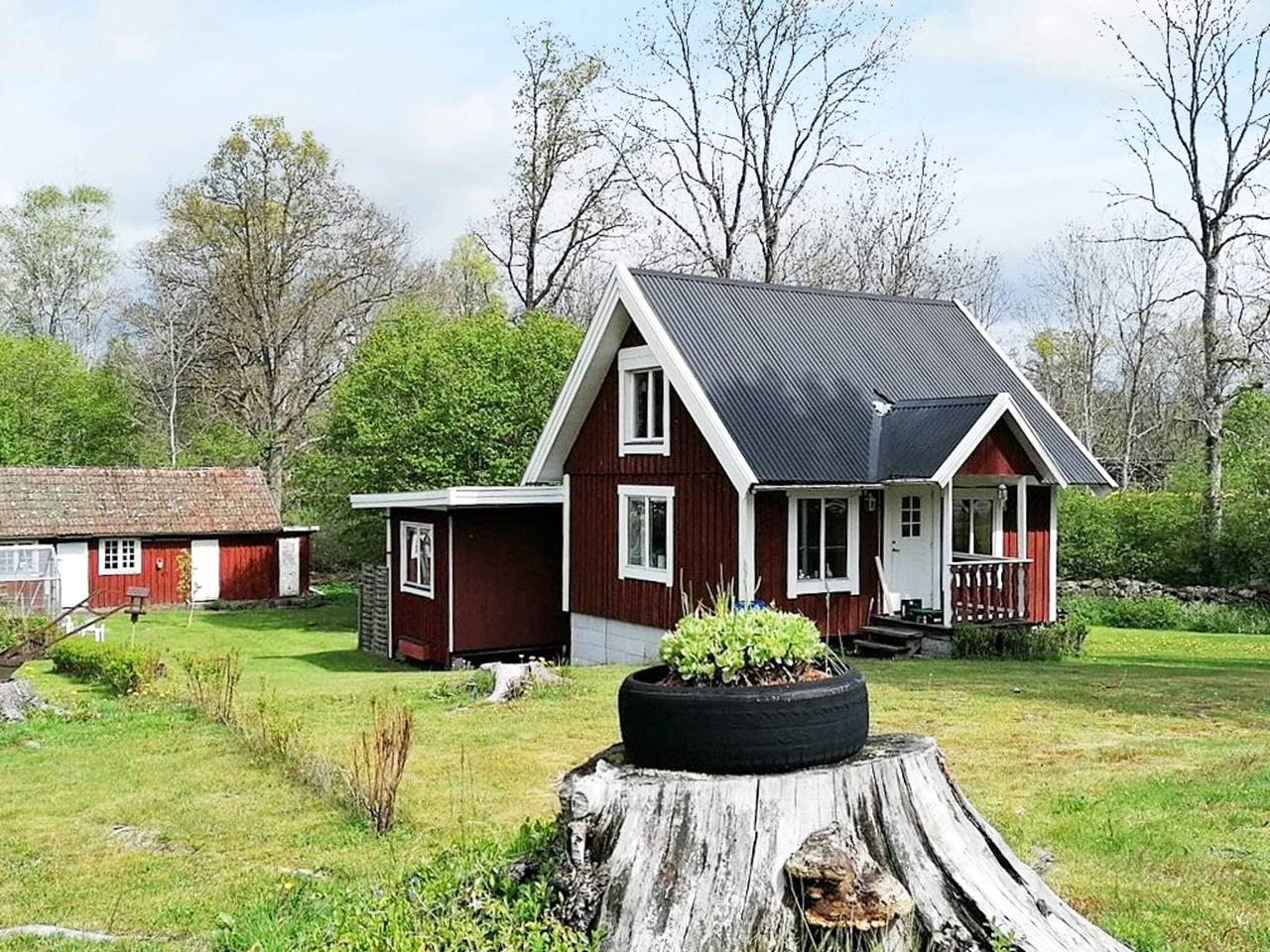 Hus för 4 Personer, med terass och trädgård, med husdjur