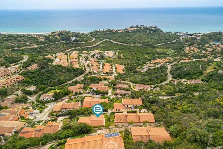 Loft per 4 persone, con vista oceano e giardino in Sud della Sardegna