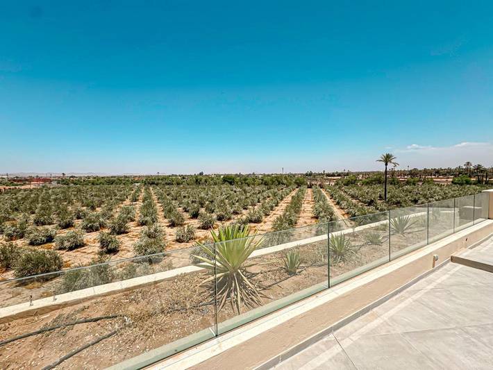 Villa pour 8 personnes, avec sauna et jardin ainsi que piscine et vue à Marrakech - 4