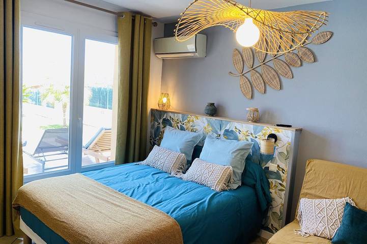 Villa pour 10 personnes, avec jardin et balcon, animaux acceptés à Calvi - 3