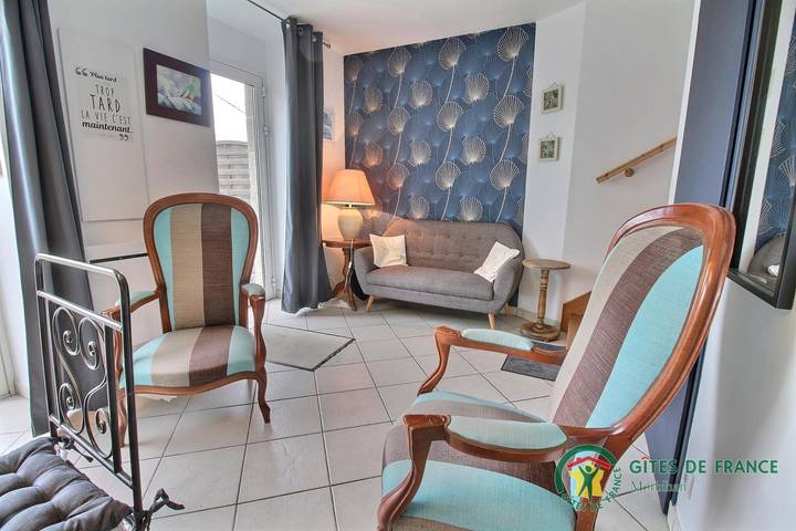 Gîte pour 3 personnes, avec terrasse, animaux acceptés à Plouhinec (Morbihan) - 4