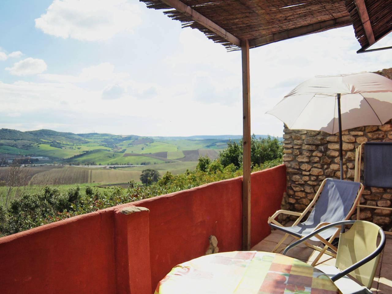 Ganze Wohnung, Landgut "Jacaranda" mit Terrasse in Vejer de la Frontera, Costa de la Luz