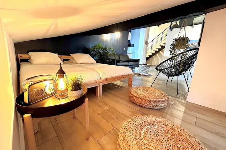 Ferienwohnung für 4 Personen, mit Whirlpool und Garten sowie Sauna - 1