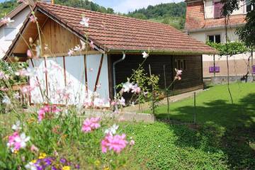Ferienhaus für 3 Personen, mit Garten in Markgraeflerland