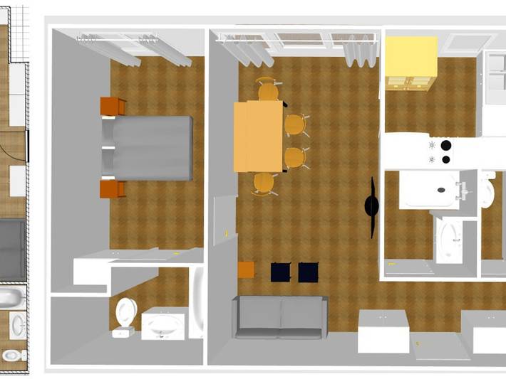 Gîte pour 6 personnes à Val-d'Isère - 3